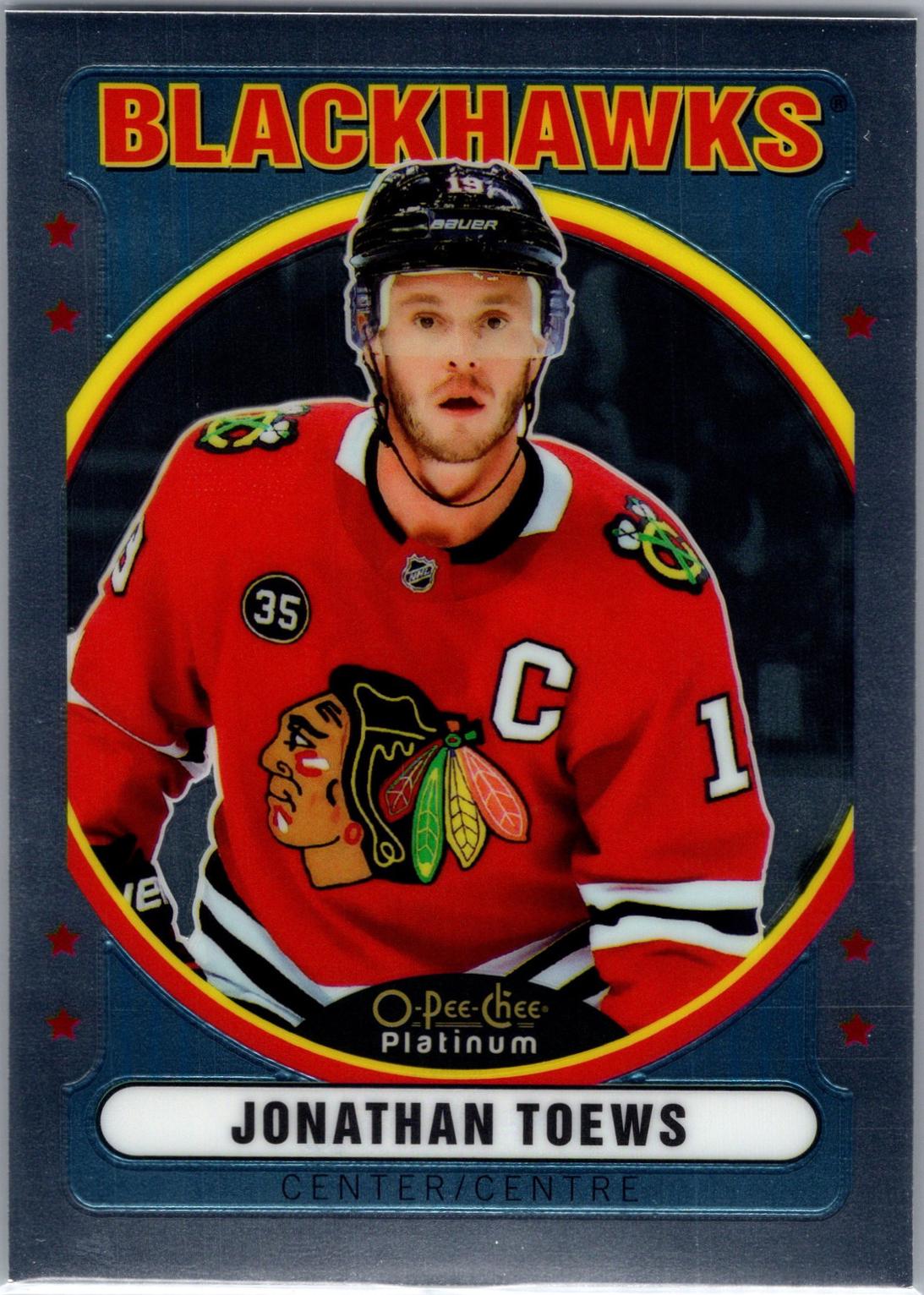 Jonathan Toews #R-53 2021-22 O-Pee-Chee Platinum Hockey Retro