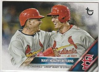 Many Healthy Returns: Yadier Molina / Randal Grichuk