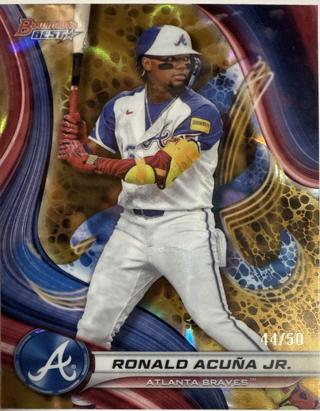 Ronald Acuna Jr. [Gold Refractor] #5