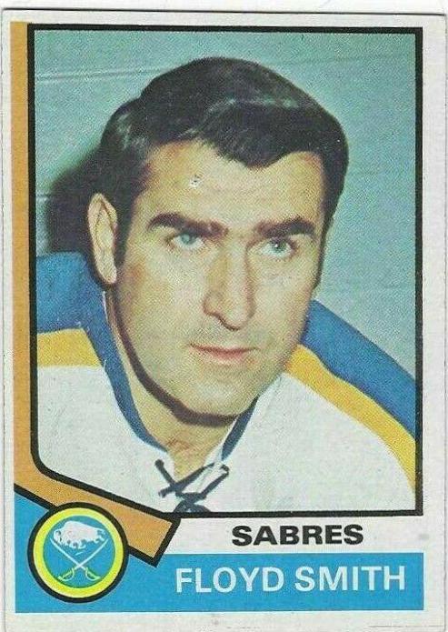 Floyd Smith #176 Hockey Cards 1974 Topps