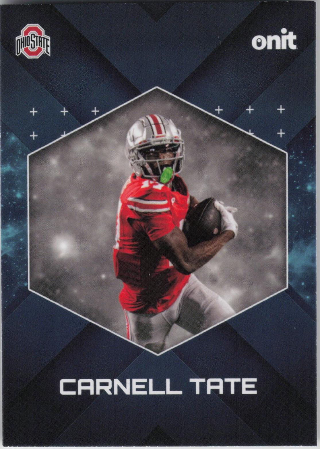 Carnell Tate #B-16 2025 Onit Athlete Gravity Ohio State Buckeyes Football