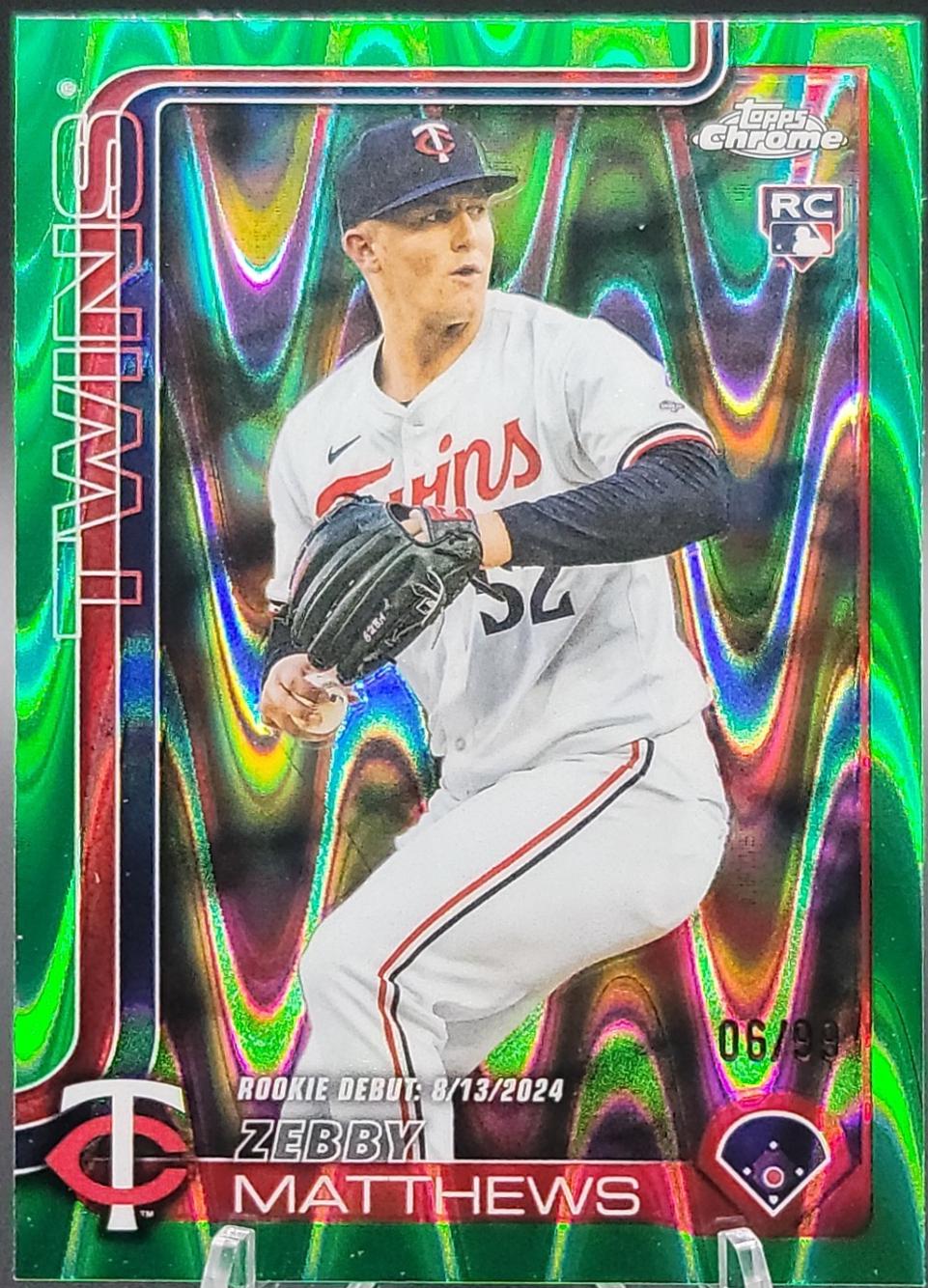 Zebby Matthews [Green RayWave Refractor] #USC171