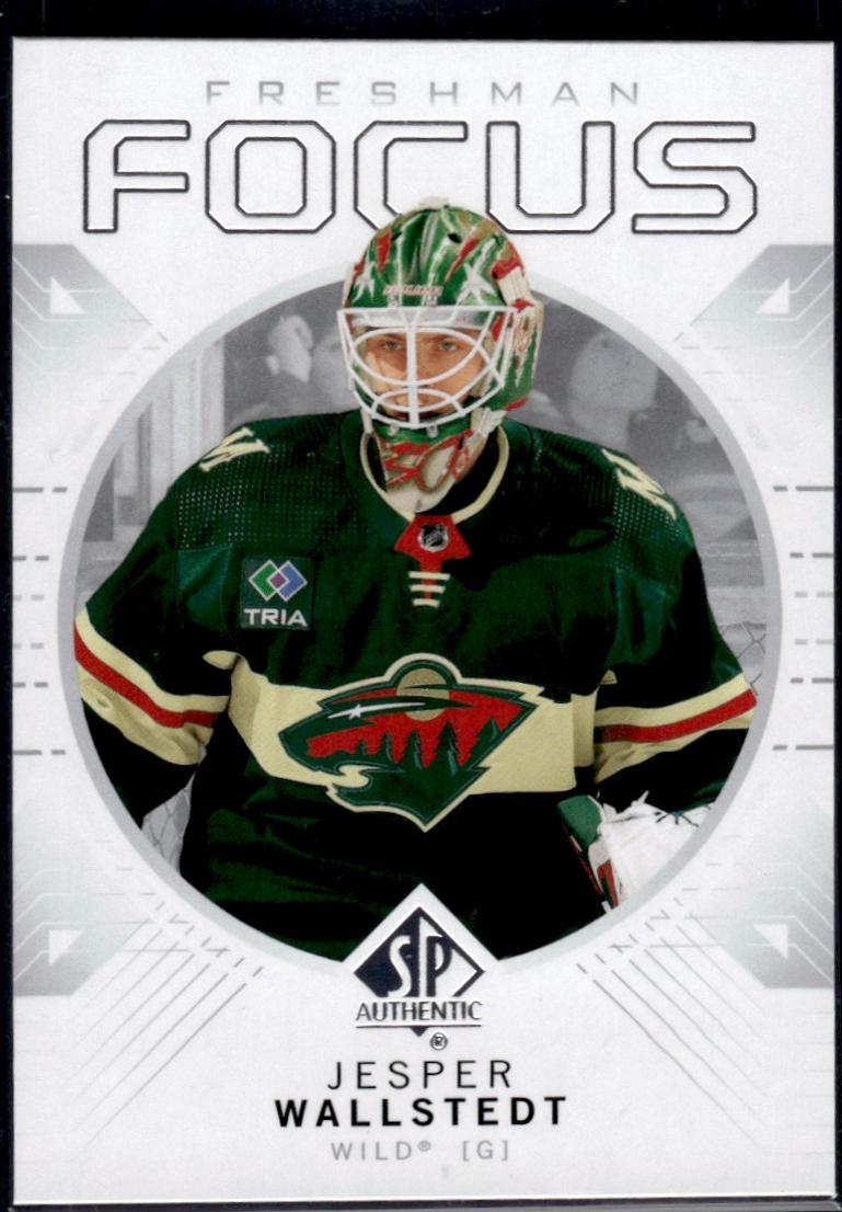 Jesper Wallstedt #FF-32 2024-25 SP Authentic Hockey Freshman Focus