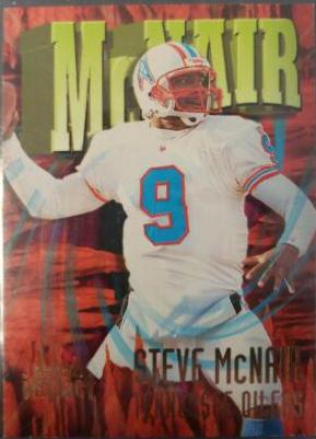 Steve McNair #9 Football Cards 1997 Skybox Impact