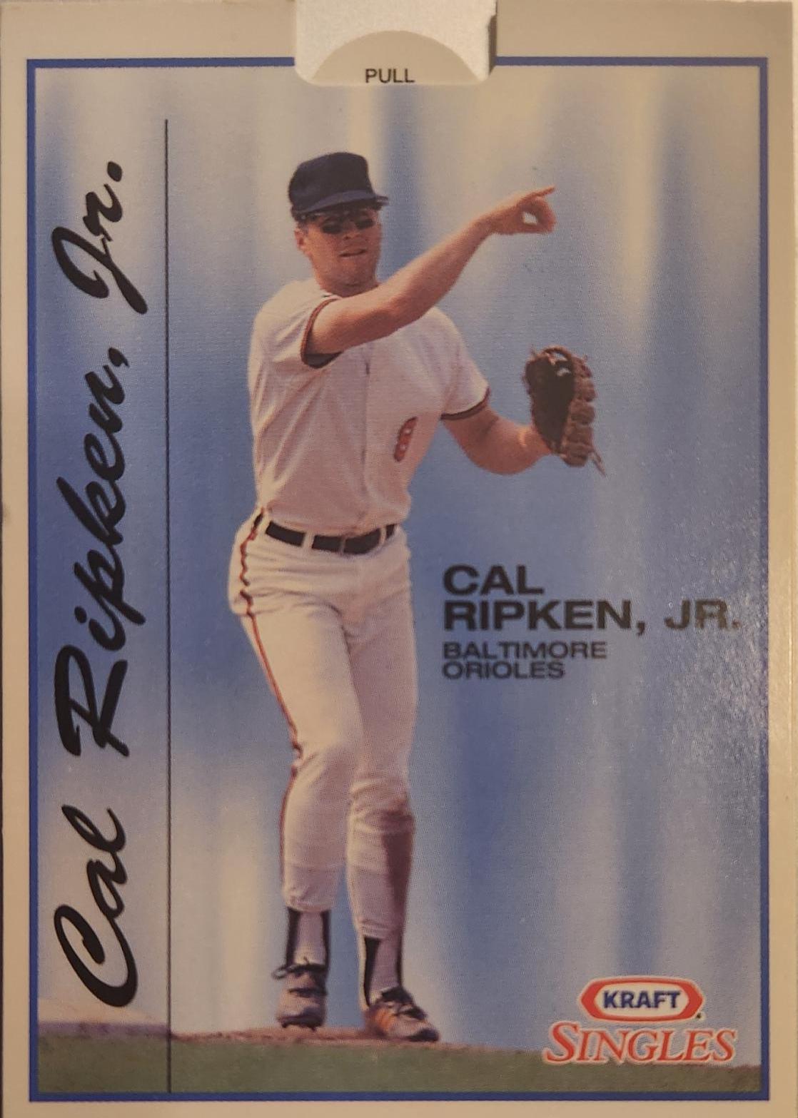 Cal Ripken, Jr #12 Baseball Cards 1993 Kraft Singles Superstars