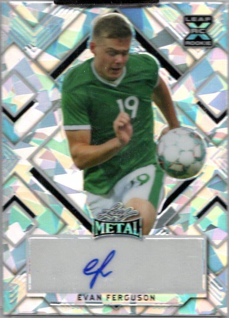 Evan Ferguson #BA-EF1 2022 Leaf Metal Autographs Soccer
