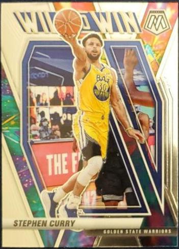 Stephen Curry #6 Basketball Cards 2020 Panini Mosaic Will to Win
