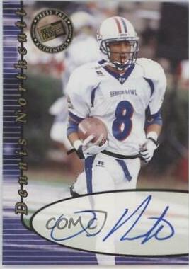 Dennis Northcutt Football Cards 2000 Press Pass Autograph