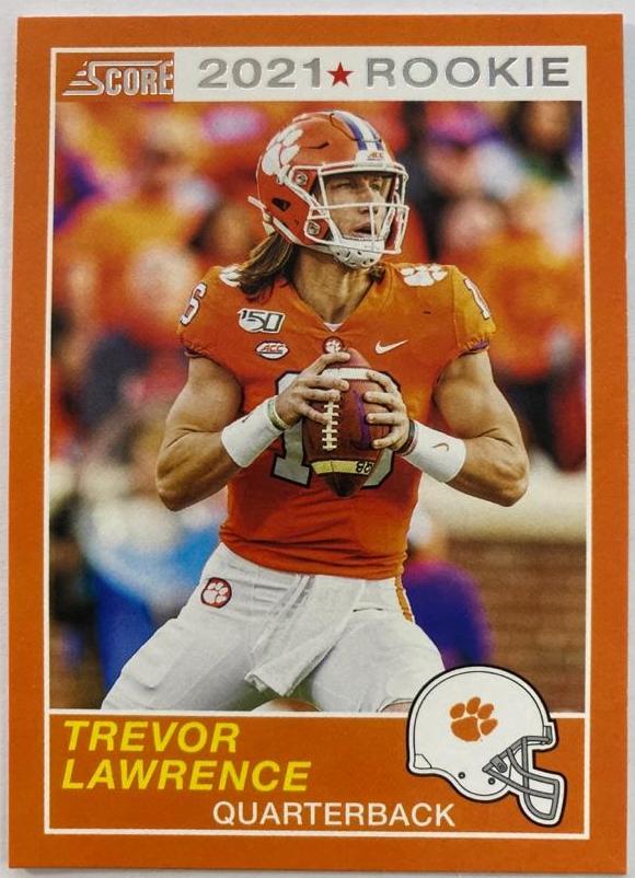 Trevor Lawrence #58 Football Cards 2020 Panini Score