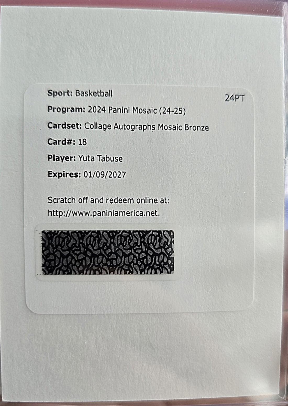 Yuta Tabuse [Bronze] #18