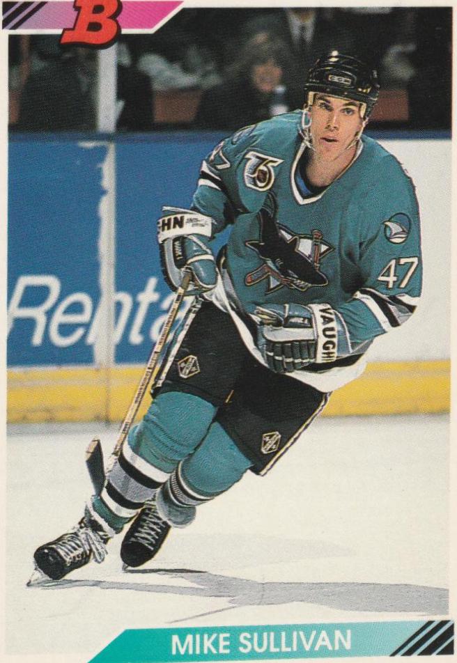 Mike Sullivan #116 Hockey Cards 1992 Bowman