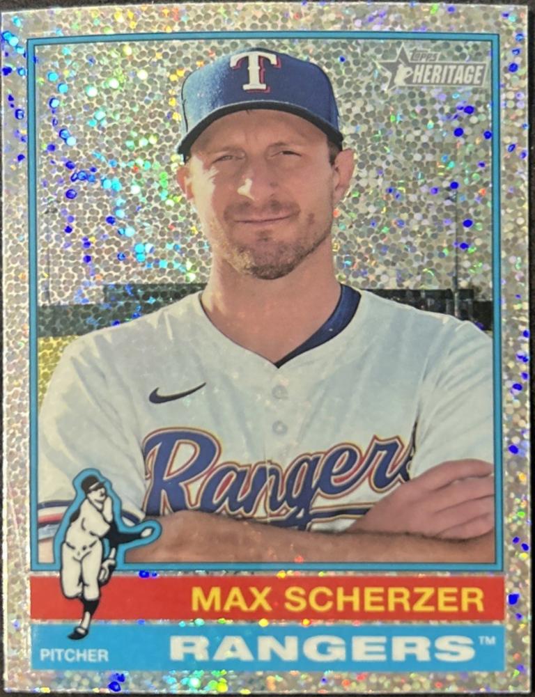 Max Scherzer [Silver Sparkle Variation] #182