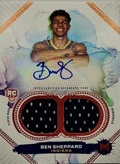 Ben Sheppard [Rookie Relic Autograph Dual] #121