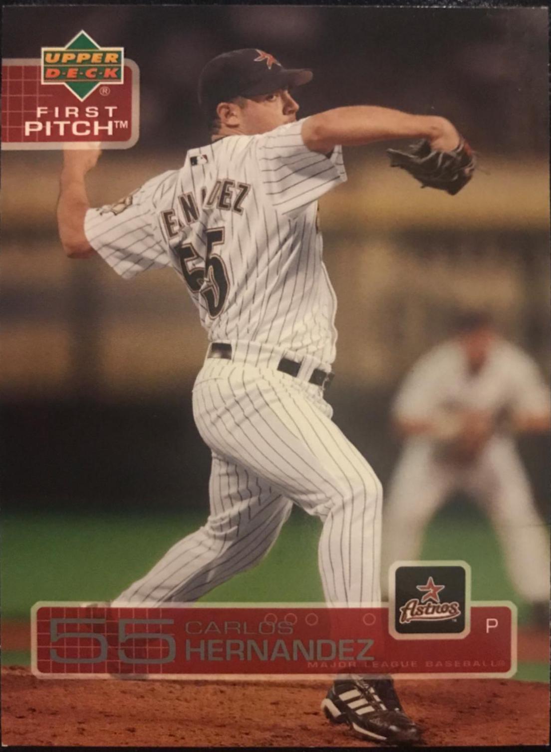 Carlos Hernandez #140 Baseball Cards 2003 Upper Deck First Pitch