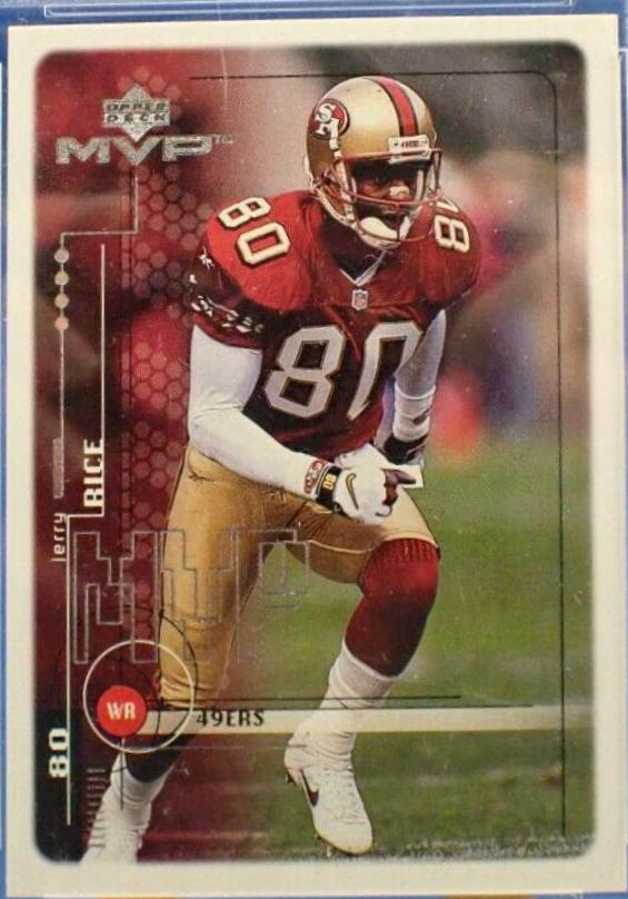 Jerry Rice #166 Football Cards 1999 Upper Deck MVP