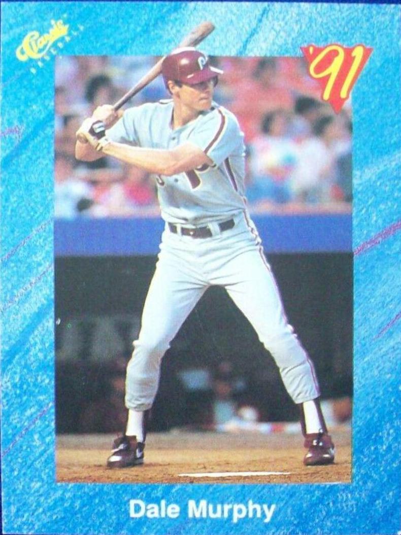 Dale Murphy #T96 1991 Classic Four Sport Baseball
