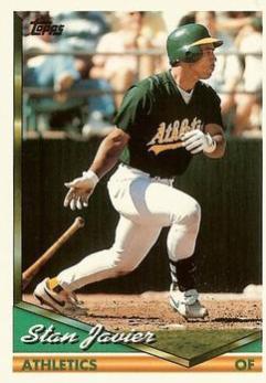Stan Javier #107T Baseball Cards 1994 Topps Traded