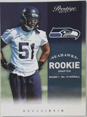 Bruce Irvin #253 Football Cards 2012 Panini Prestige