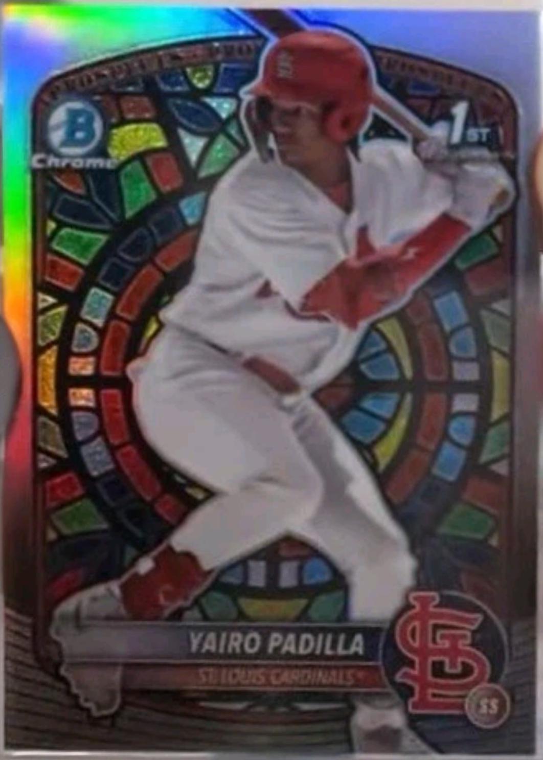 2025 Yairo Padilla [Etched in Glass Variation] #BCP-236