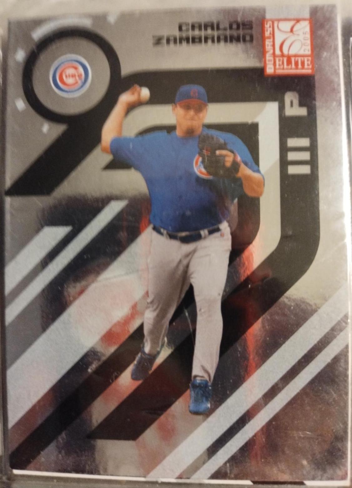 Carlos zambrano #32 Baseball Cards 2005 Donruss Elite