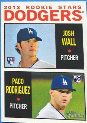 Josh Wall, Paco Rodriguez #14 Baseball Cards 2013 Topps Heritage
