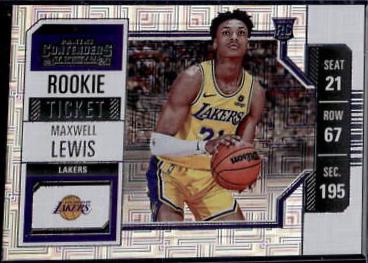 Maxwell Lewis [Championship Ticket] #121