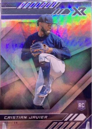 Cristian Javier #8 Baseball Cards 2021 Panini Chronicles XR
