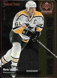 Mario Lemieux #AC7 1999 Upper Deck Century Legends All Team Hockey