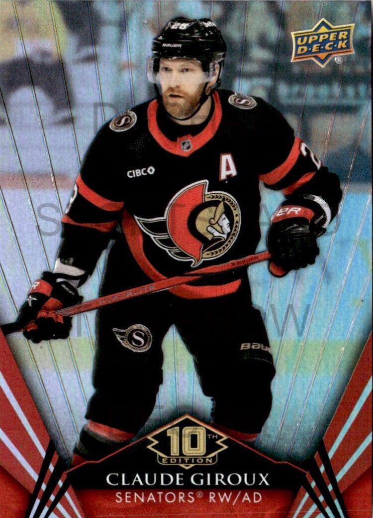 Claude Giroux #44 Hockey Cards 2024 Upper Deck Tim Hortons