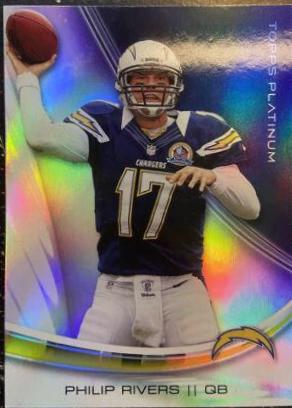 Philip Rivers #7 Football Cards 2013 Topps Platinum