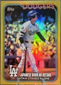 Shohei Ohtani [Gold Rainbow Foil] #US123
