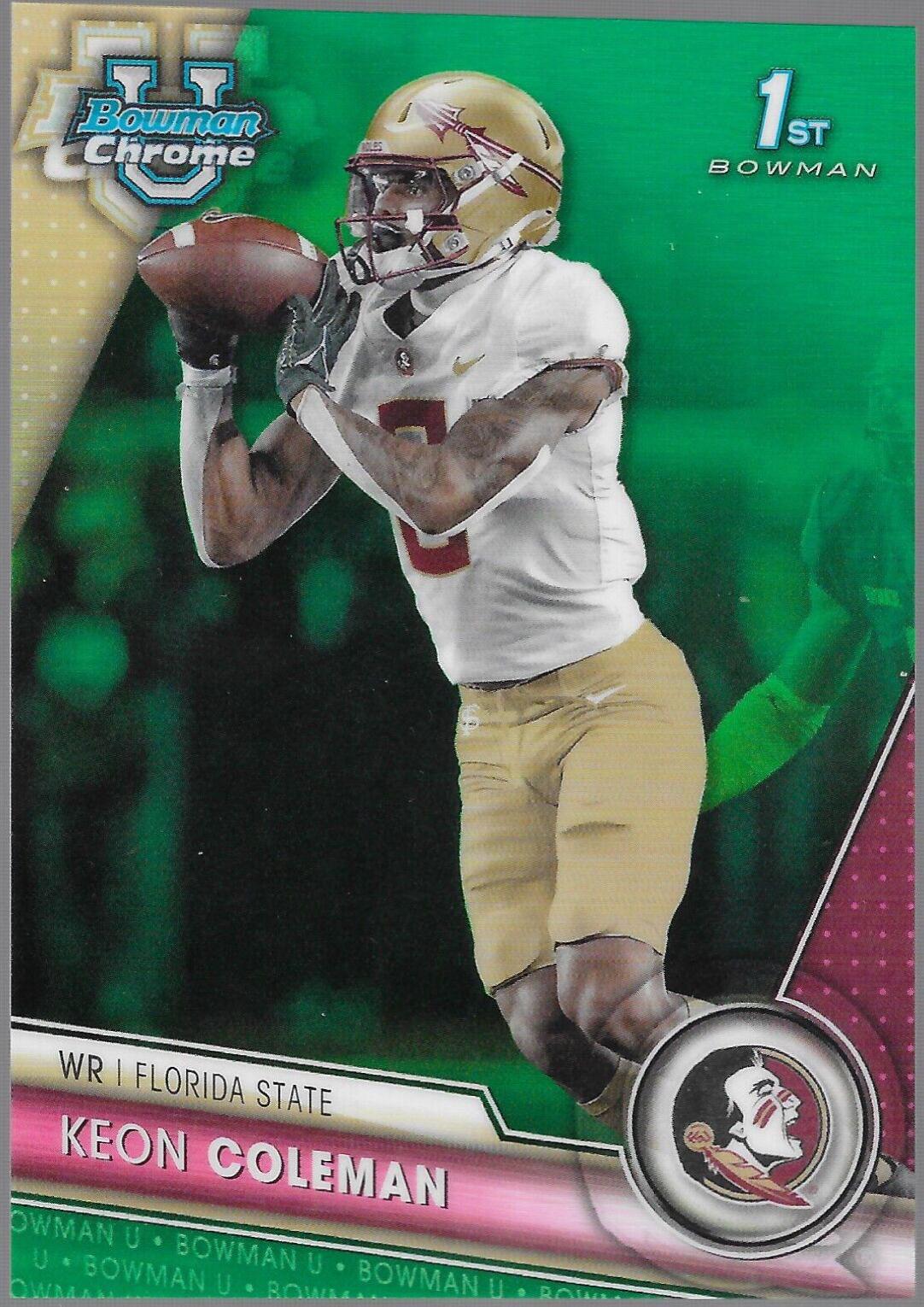 Keon Coleman [Green] #126