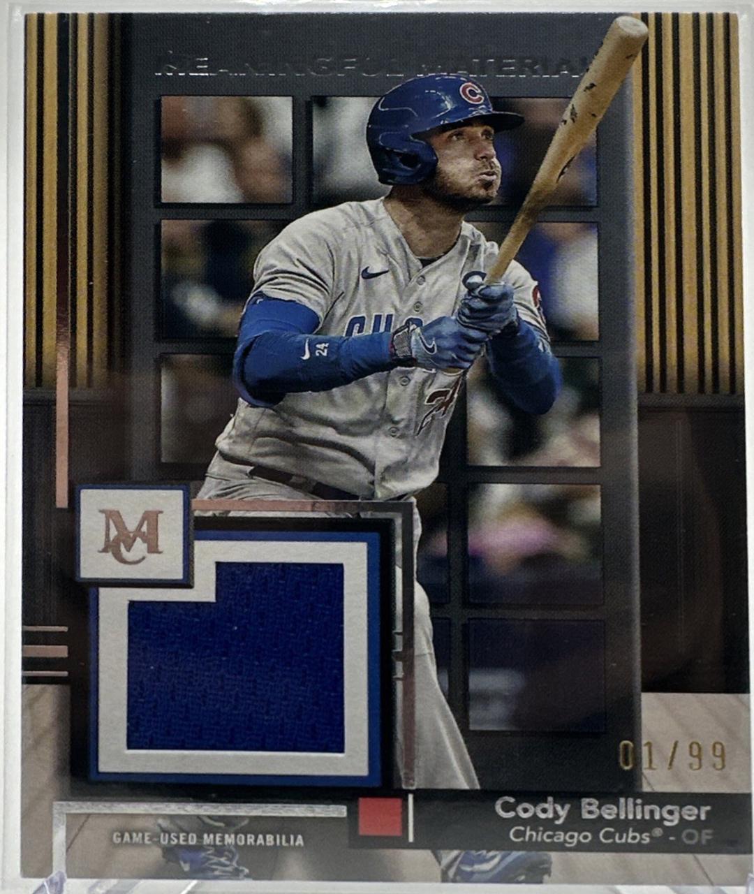 Cody Bellinger #MMR-CBE 2024 Topps Museum Collection Baseball Meaningful Material Relics