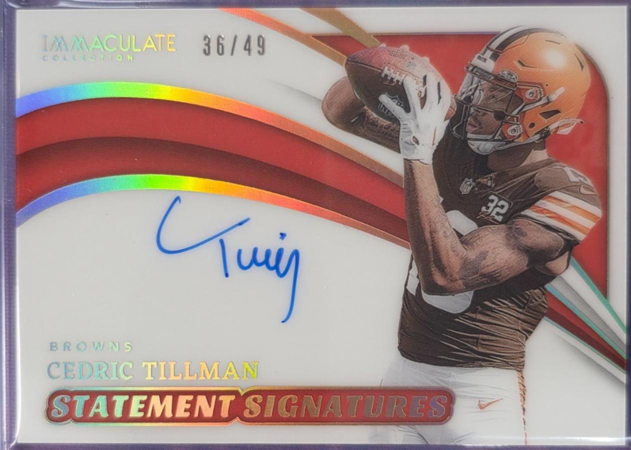 Cedric Tillman #25