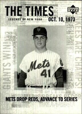 Tom Seaver #196 2001 Upper Deck Legends Of Ny Baseball