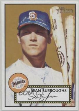 Sean Burroughs #27 Baseball Cards 2001 Topps Heritage