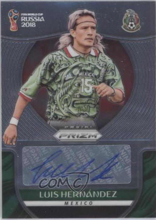 Luis Hernandez #S-LH Soccer Cards 2018 Panini Prizm World Cup Signatures