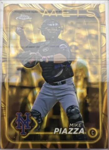 Mike Piazza [Gold RayWave Refractor] #31
