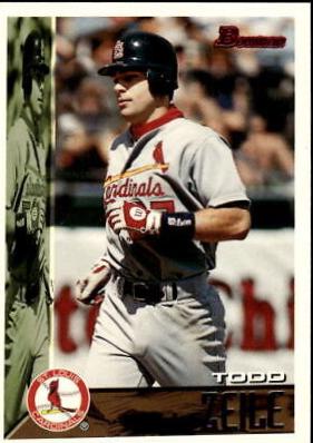 Todd Zeile #389 Baseball Cards 1995 Bowman