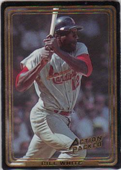 Bill White #84 1992 Action Packed All Star Gallery Baseball