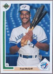 Fred McGriff #565 Baseball Cards 1991 Upper Deck Prices