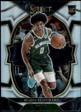 MarJon Beauchamp #75 Basketball Cards 2022 Panini Select