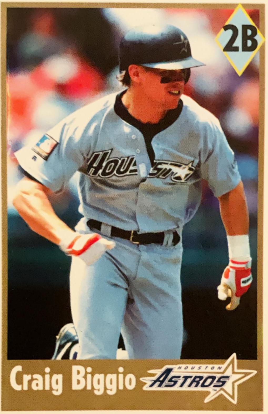 Craig Biggio #45 Baseball Cards 1995 Fleer Panini Stickers