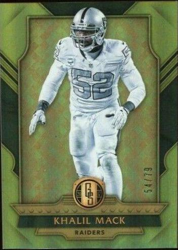 Khalil Mack #5 Football Cards 2017 Panini Gold Standard