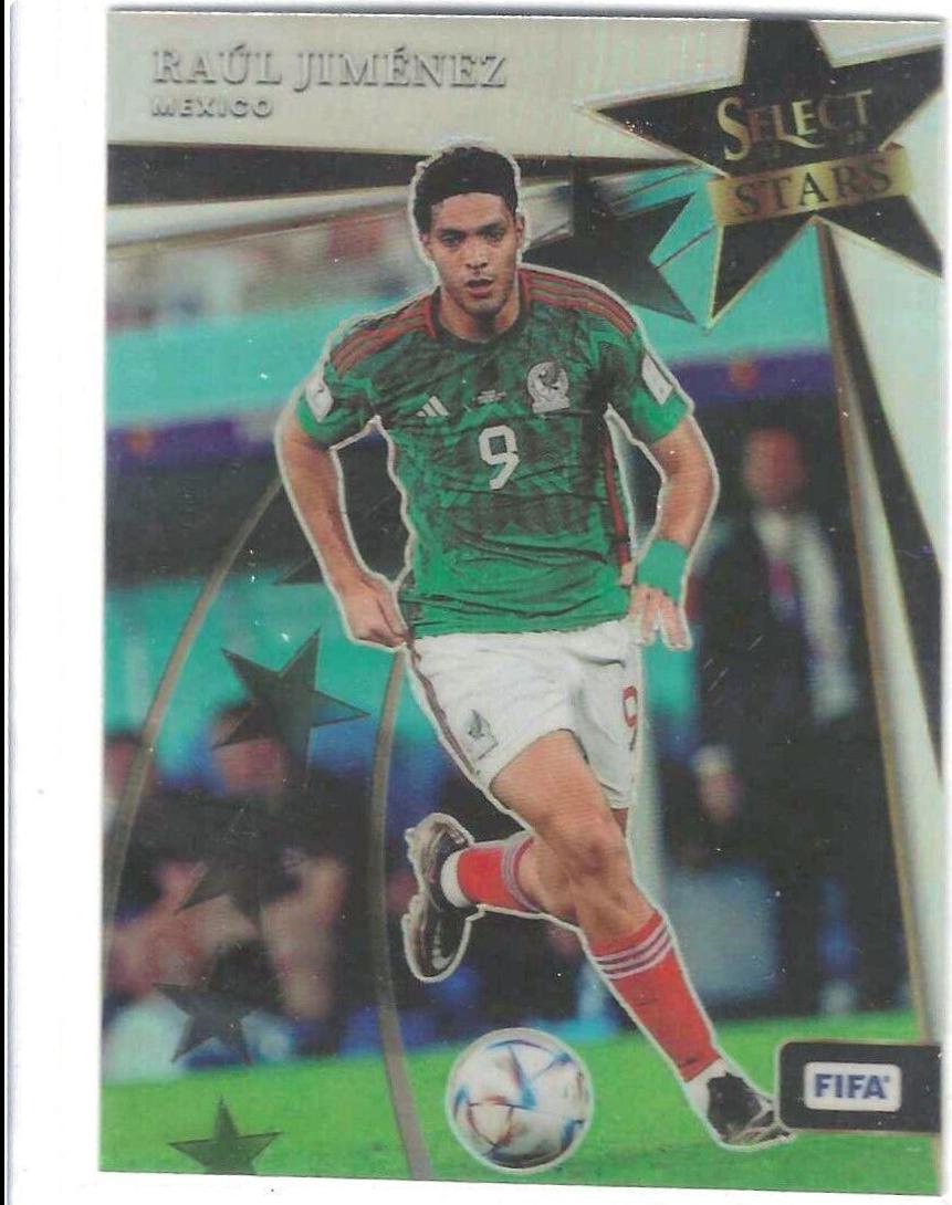 Raul Jimenez #13 Soccer Cards 2022 Panini Select FIFA Stars