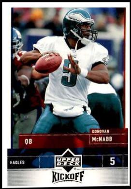 Donovan McNabb #66 2005 Upper Deck Kickoff Football
