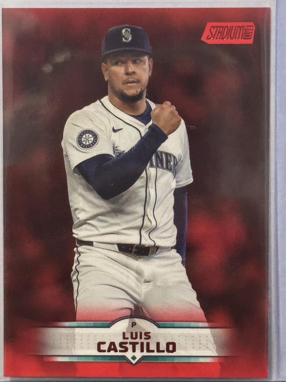 Luis Castillo [Red] #147 Prices | 2025 Topps Stadium Club | Baseball Cards