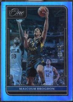 Malcolm Brogdon #14 2021-22 Panini One and One Basketball