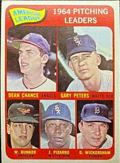 American League 1964 Pitching Leaders