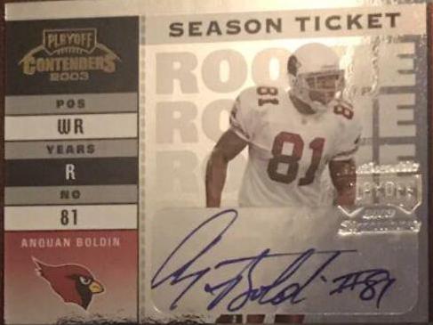 Anquan Boldin #146 2003 Playoff Contenders Football